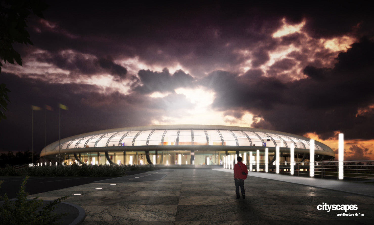 Irkutsk - Stadium Night Shot