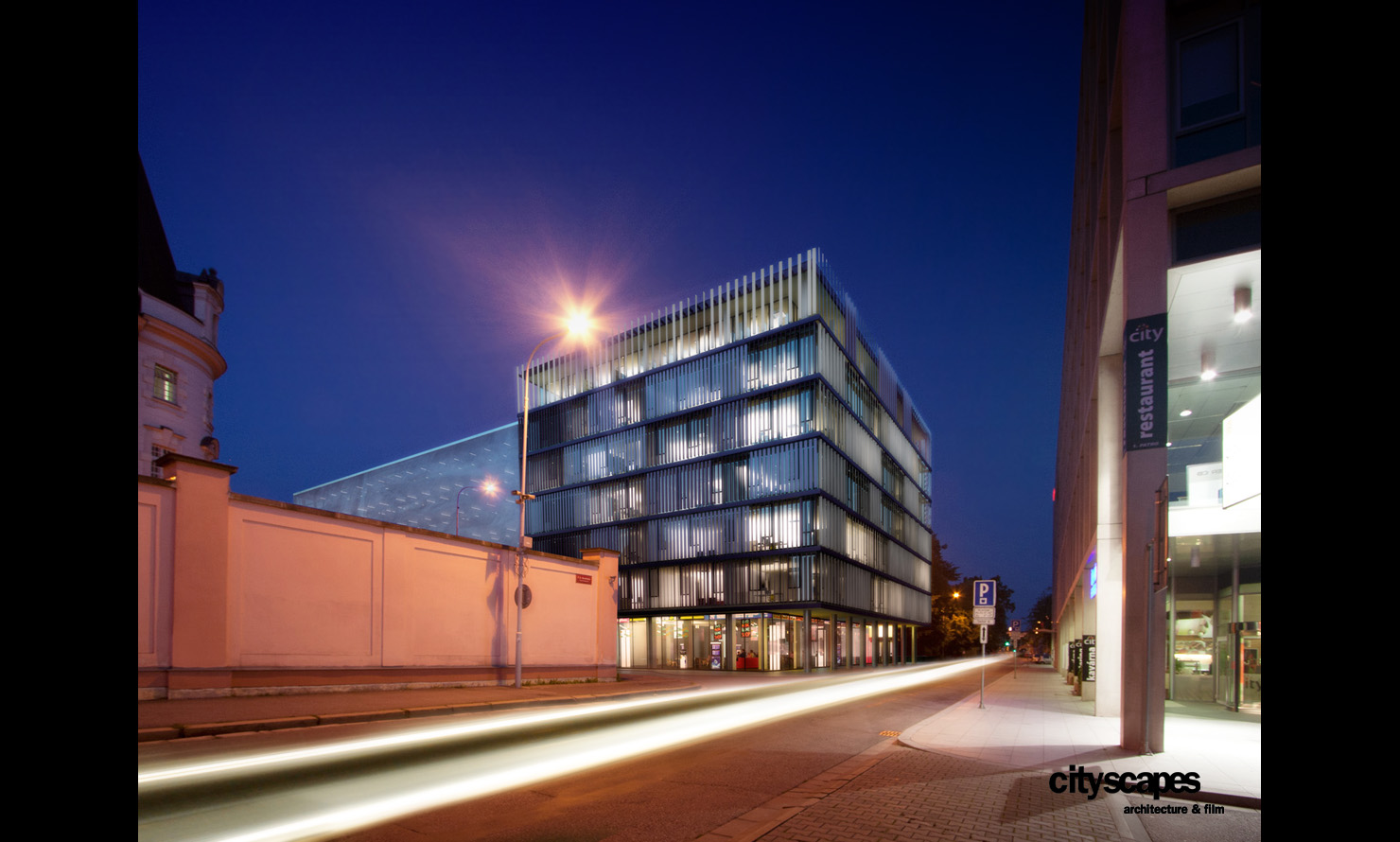 Parking House - Night Shot